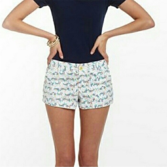 Lilly Pulitzer Multi Color Oh Buoys Print Walsh Shorts - Picture 3 of 13